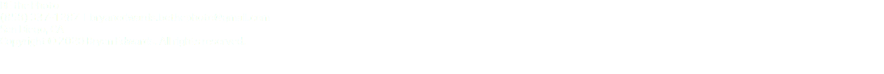 BE the Photo (858) 337-1287 | bryanedwards.bethephoto@gmail.com San Diego, CA Copyright © 2020 Bryan Edwards. All rights reserved. 
